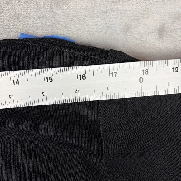 MISOOK Sweater Womens Large Brown Black Open Cardigan Acrylic Exclusively Misook - Picture 8 of 10